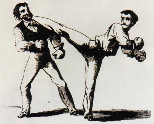 Что за Сават: История происхождения и правила соревнований французского бокса