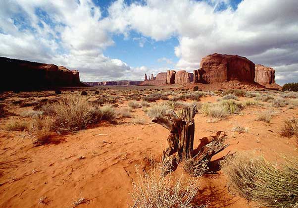  IGDA/Dani-Jeske     СТОЛОВОЕ ПЛАТО и останци в природном парке племени навахо (штаты Юта и Аризона, США).