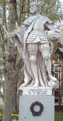 ФЕРДИНАНД I ВЕЛИКИЙ. Скульптура Л.С.Кармоны (1709–1767), Мадрид