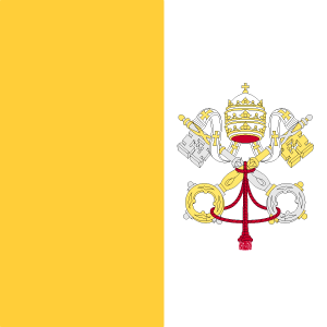 Флаг Ватикана. Flag Images © 1998 The Flag Institute