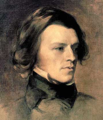  IGDA     АЛФРЕД ТЕННИСОН (портрет работы С.Лоренса, ок. 1840).