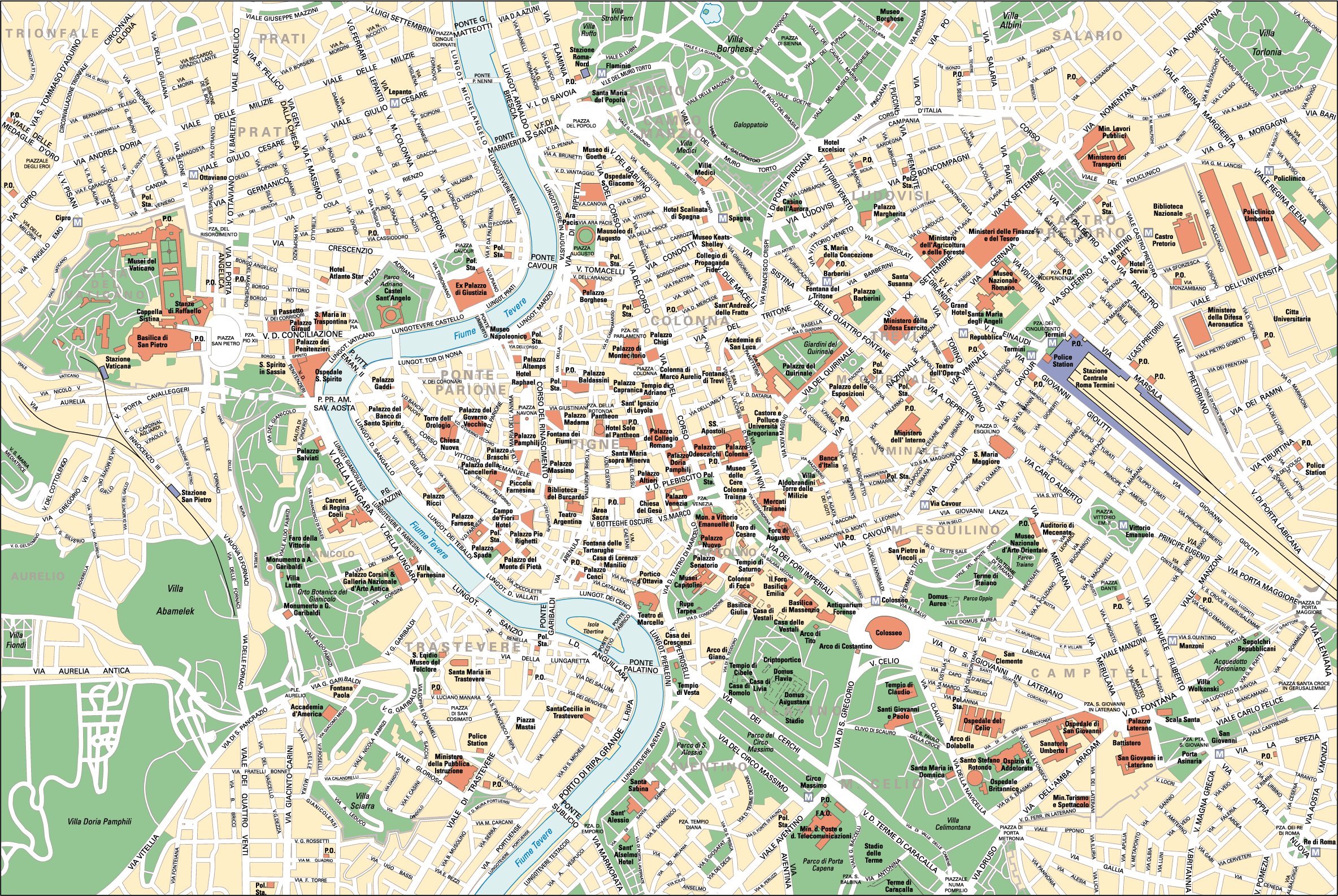 область со столицей рим