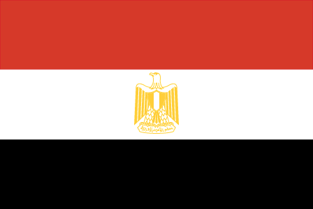  Флаг Египта. Flag Images © 1998 The Flag Institute