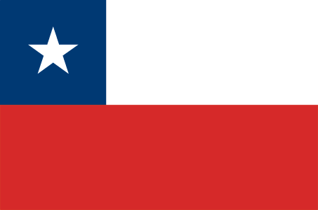  Flag Images © 1998 The Flag Institute     Флаг Чили