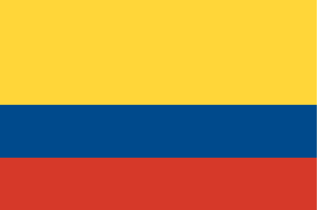 Флаг Колумбии. Flag Images © 1998 The Flag Institute