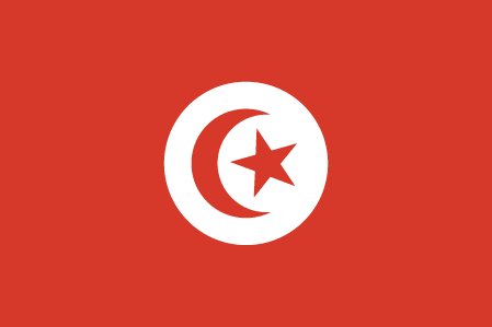  Flag Images © 1998 The Flag Institute     Флаг Туниса