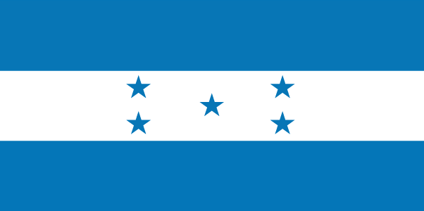 Флаг Гондураса. Flag Images © 1998 The Flag Institute