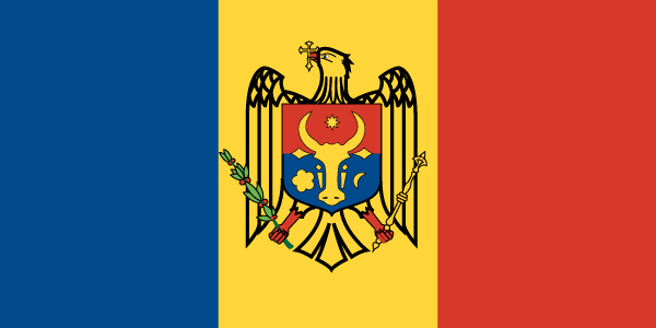  Flag Images © 1998 The Flag Institute     Флаг Молдавии
