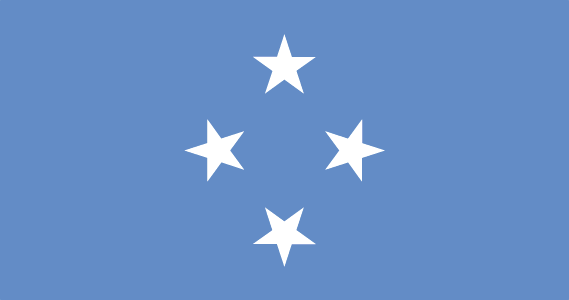  Flag Images © 1998 The Flag Institute     Флаг Федеративных Штатов Микронезии