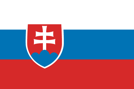 Флаг Словакии. Flag Images © 1998 The Flag Institute