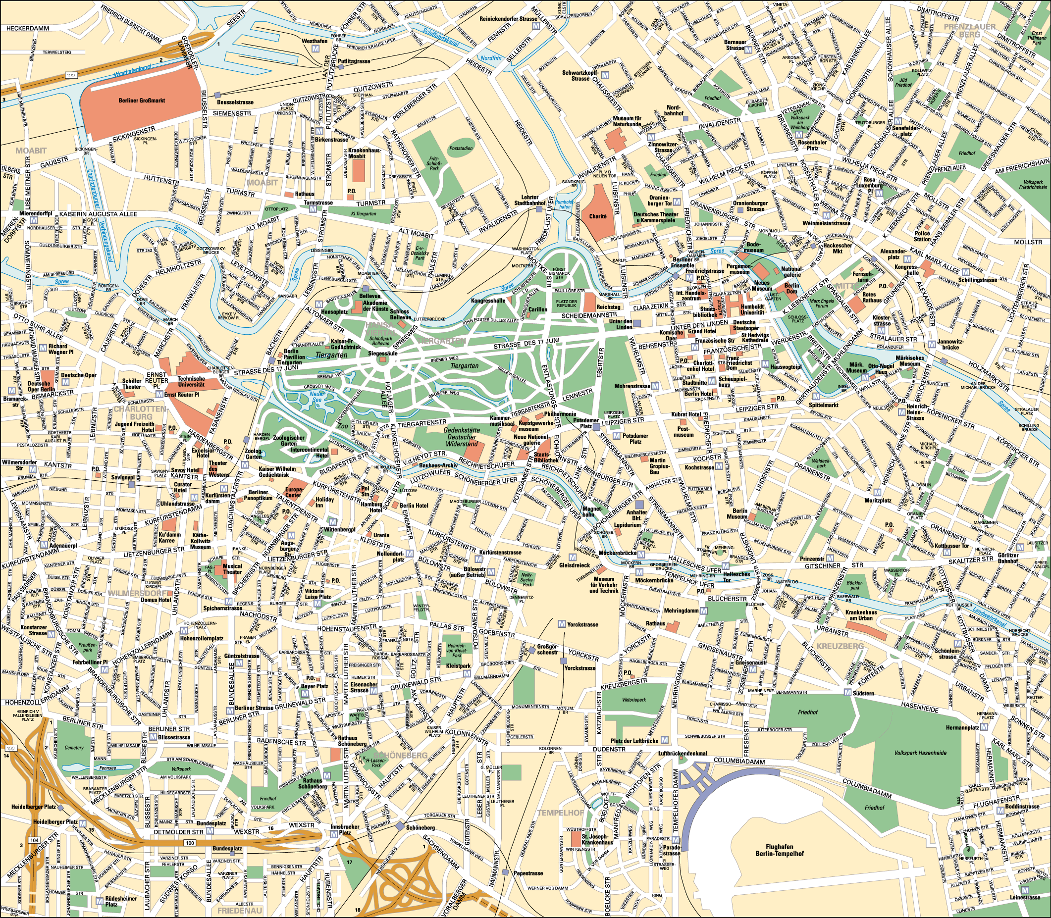  z     Карта Берлина