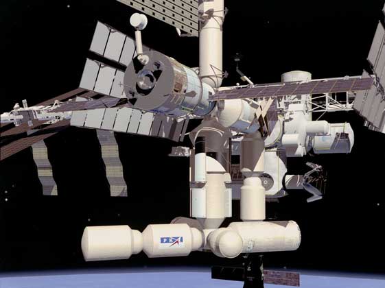  NASA     МОДЕЛЬ РОССИЙСКОГО СЕГМЕНТА МКС (2003)
