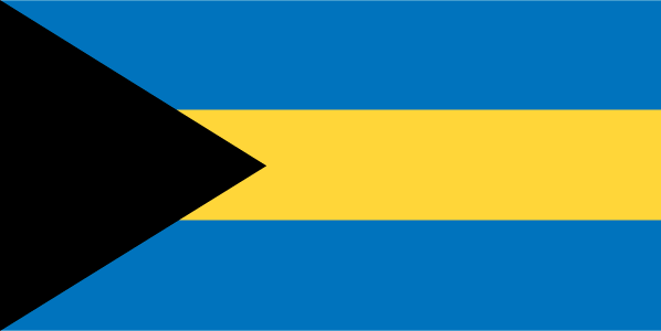  Flag Images © 1998 The Flag Institute     Флаг Содружества Багамских Островов