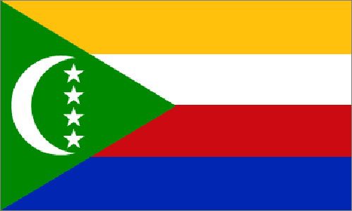  Flag Images © 1998 The Flag Institute     Флаг Союза Коморских Островов (СКО)