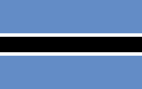  Flag Images © 1998 The Flag Institute     Флаг Ботсваны