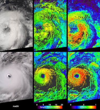 УРАГАН ИЗАБЕЛЬ – один из самых мощных за последнее время циклонов, ему присвоена пятая категория – самая высокая категория мощности ураганов. NASA