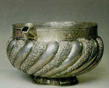 ЕНДОВА. Середина 17 века. Серебро, чеканка, резьба по металлу, канфарение