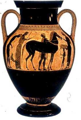 АФИНСКИЙ КУВШИН (540–530 до н.э.)