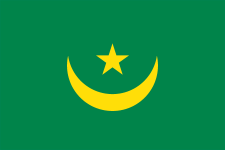  Flag Images © 1998 The Flag Institute     Флаг Мавритании