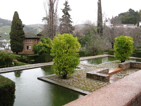 Сады Альгамбры, Испания
