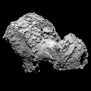 Комета Чурюмова-Герасименко. Фото: European Space Agency