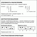 ТЕСТ СПОСОБНОСТЕЙ